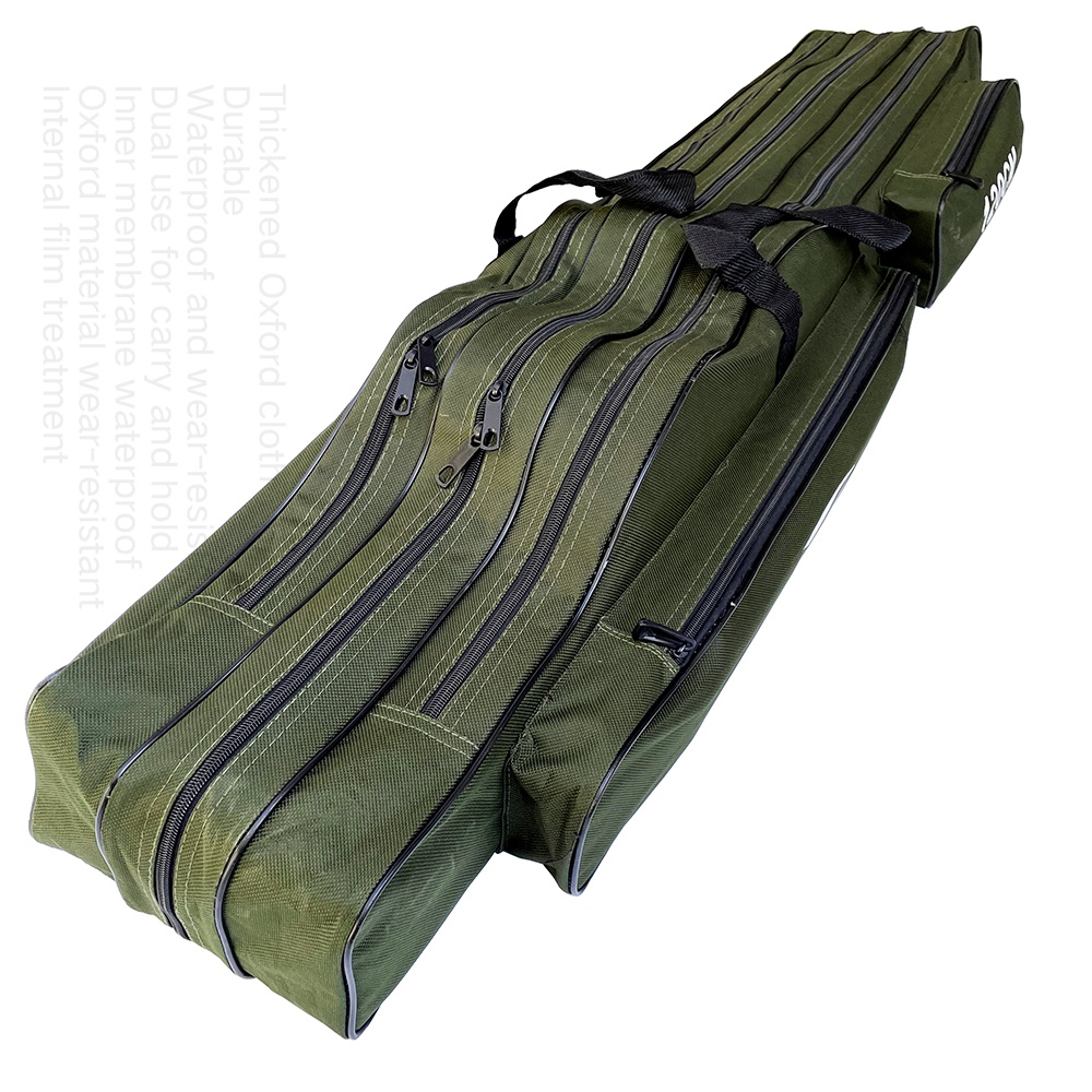 150/130/120/110cm 2/3 Layer La - Fishing Rod Case 评论和价格