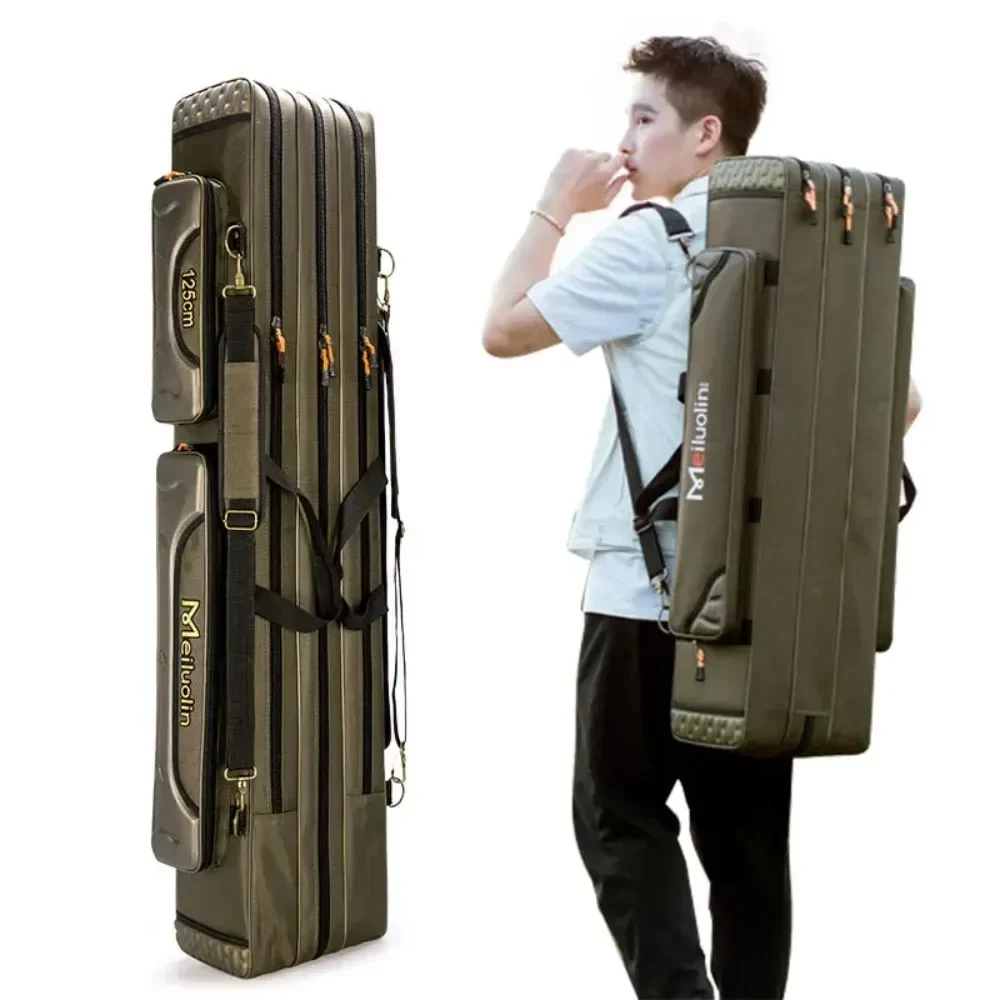 1A*2/3 layer 80/90/100/120CM F - Fishing Rod Case 评论和价格