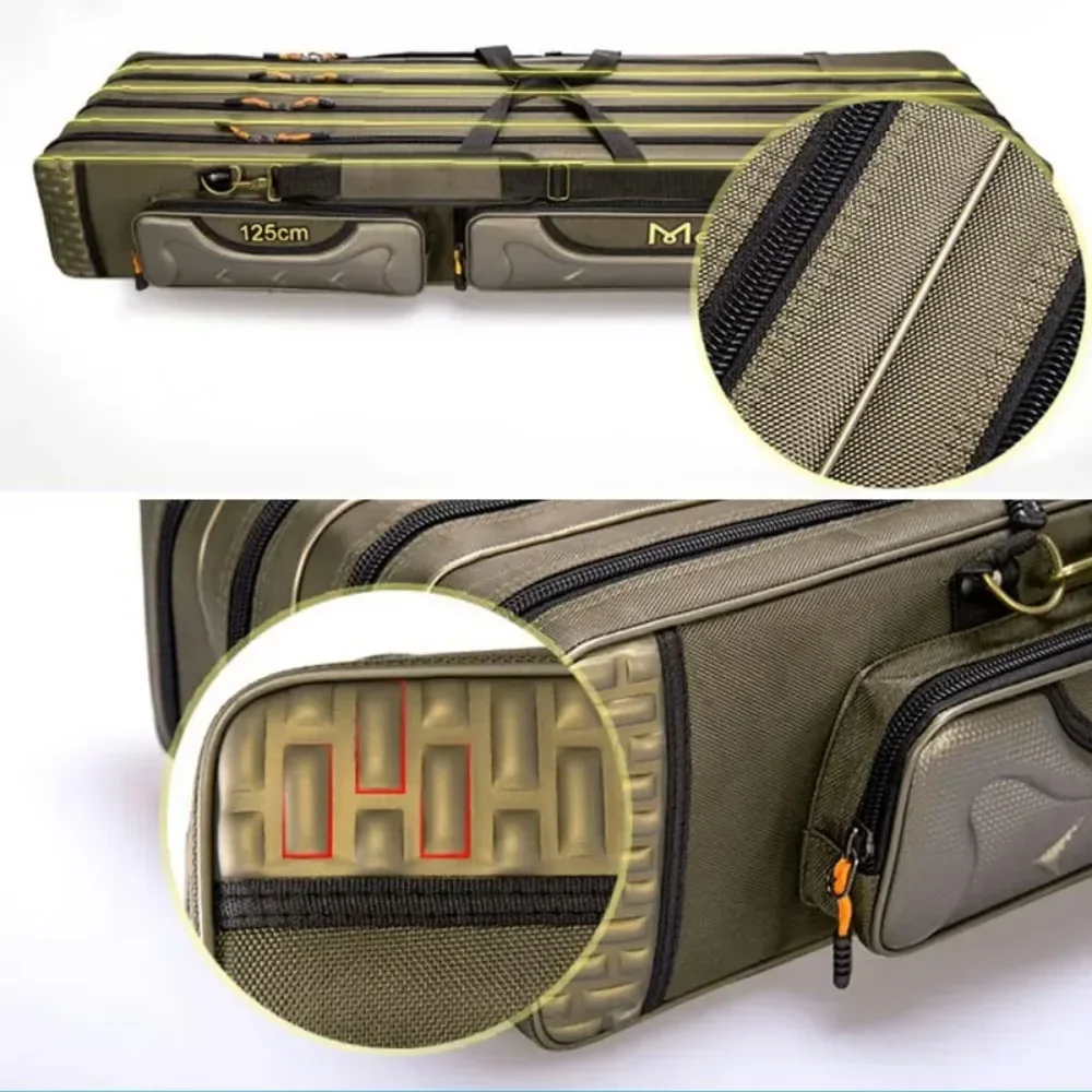 1A*2/3 layer 80/90/100/120CM F - Fishing Rod Case 评论和价格