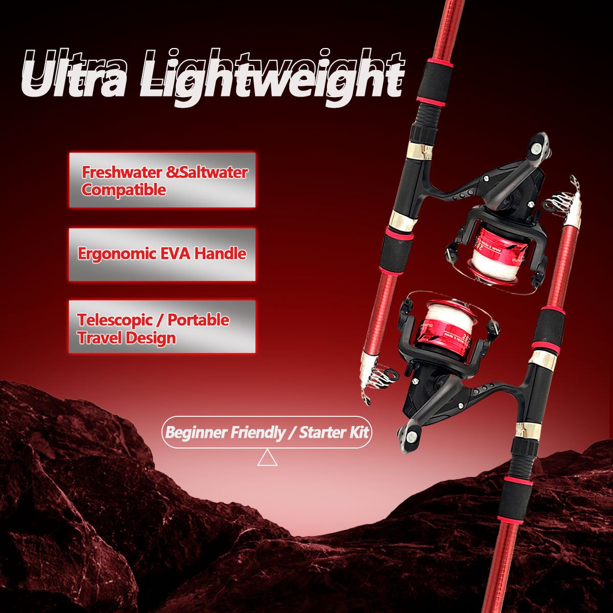 Spinning Fishing Rod and Reel  - Fishing Rod Spinning 评论和价格