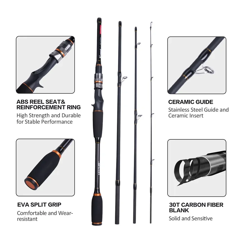 Goture Xceed 4 Setions Travel  - Fishing Rod Surf 评论和价格