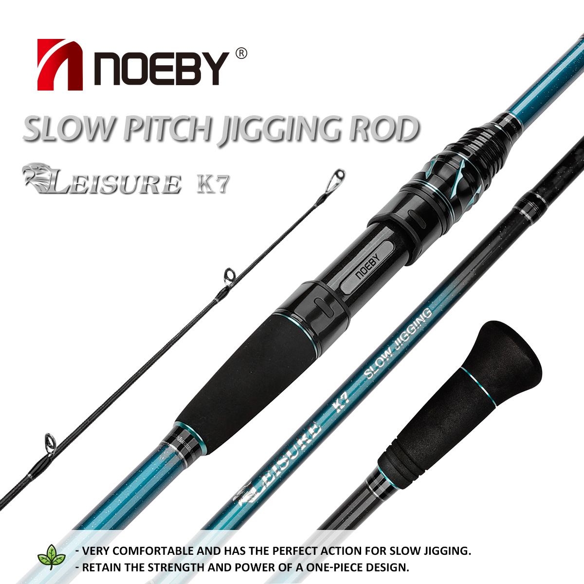 NOEBY K7 Slow Pitch Jigging Ro - Fishing Rod Surf 评论和价格